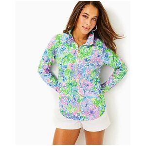 Lilly Pulitzer UPF 50+ Skipper Popover Lilly Loves Hawaii Sz XXS
